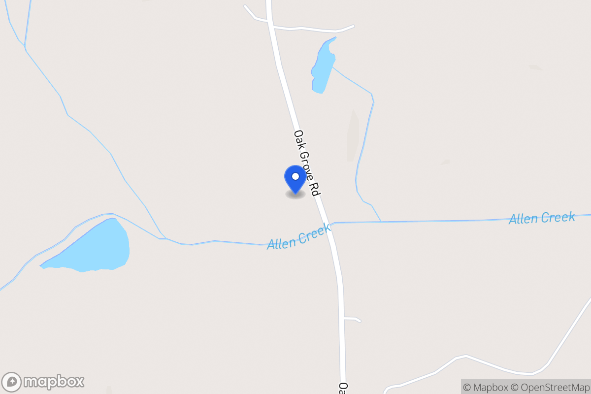Map of 615 Oak Grove Rd