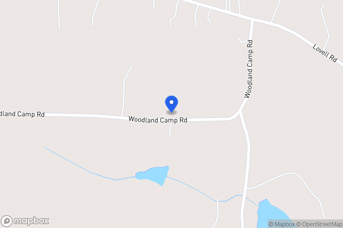 Map of 156 Woodland Camp Rd