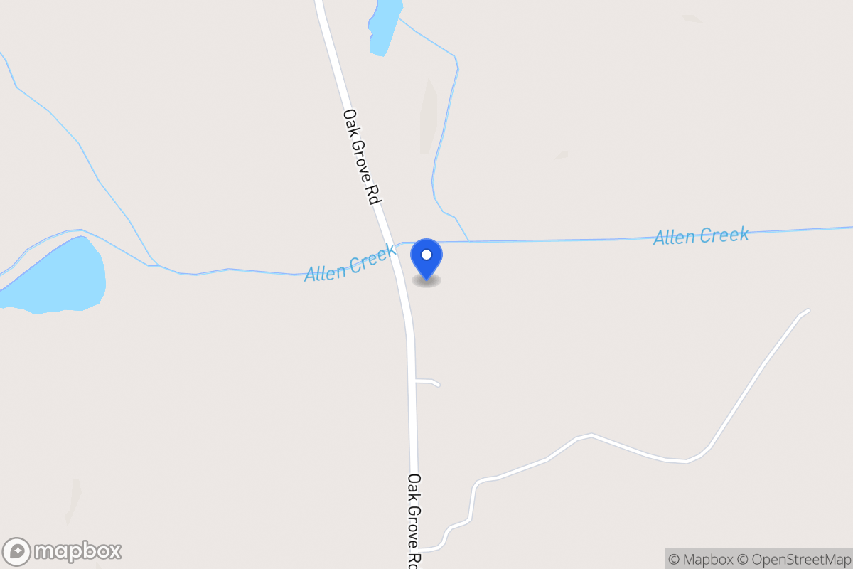 Map of 664 Oak Grove Rd