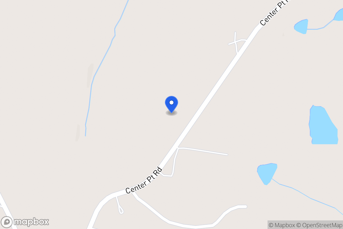 Map of 1929 Center Point Rd