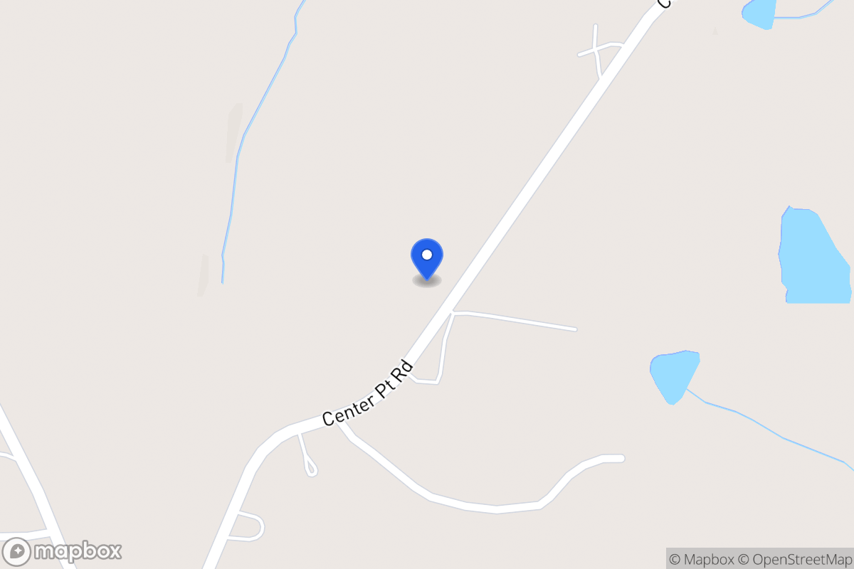 Map of 1983 Center Point Rd