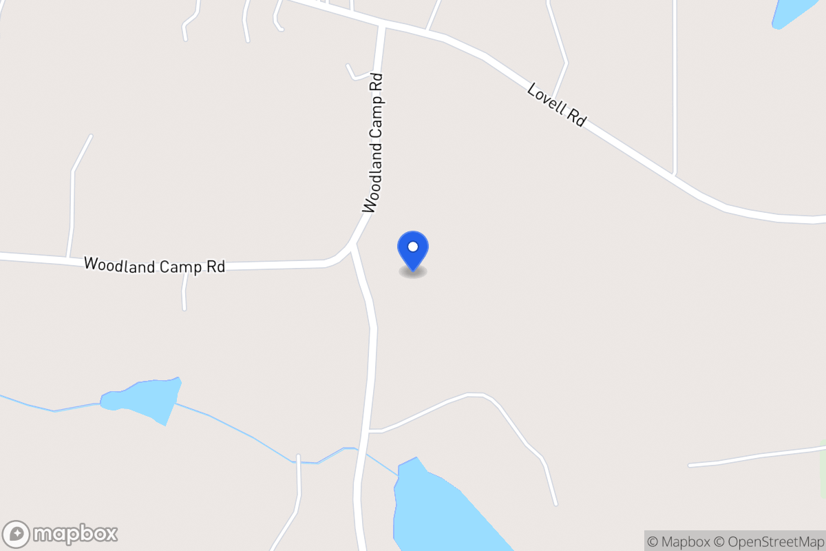 Map of 110 Woodland Camp Rd
