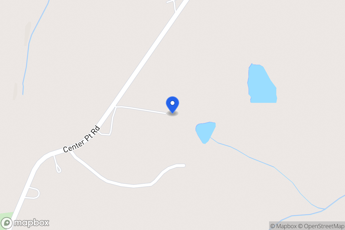 Map of 1980 Center Point Rd