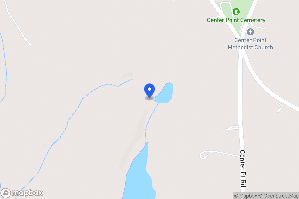 Map of 2627 Center Point Rd