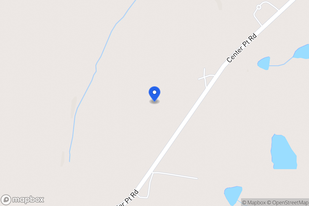 Map of 1873 Center Point Rd