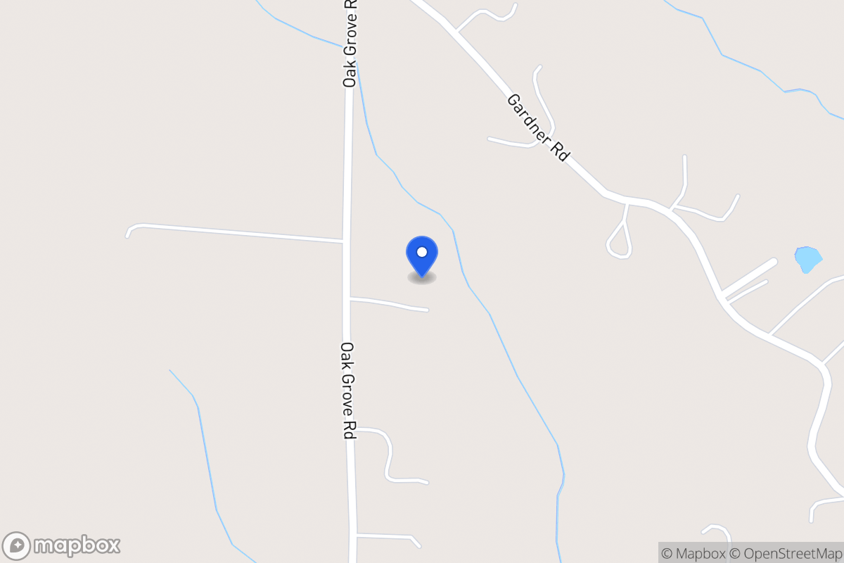Map of 1214 Oak Grove Rd
