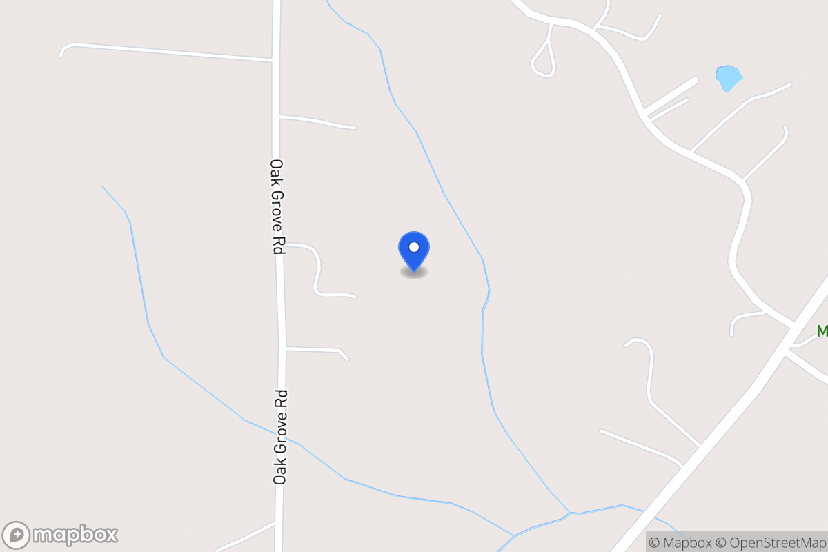 Map of 1290 Oak Grove Rd