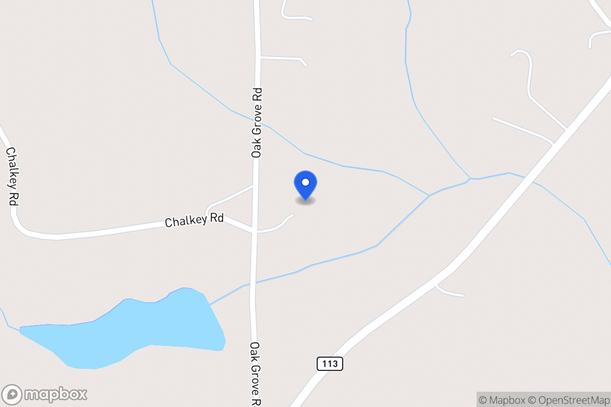 Map of 1410 Oak Grove Rd
