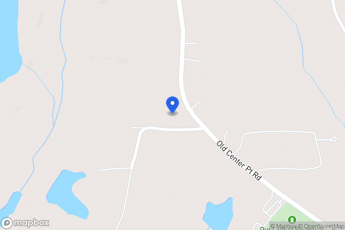 Map of 340 Old Center Point Rd