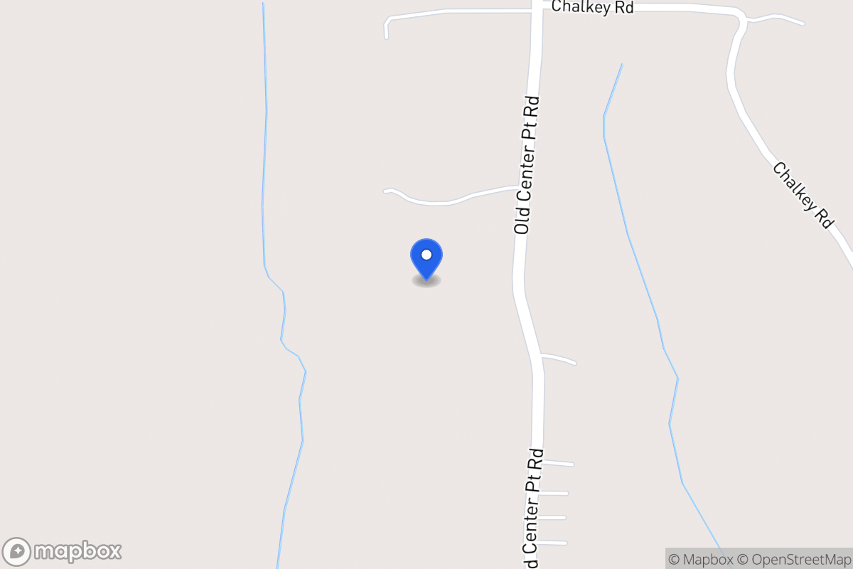 Map of 644 Old Center Point Rd