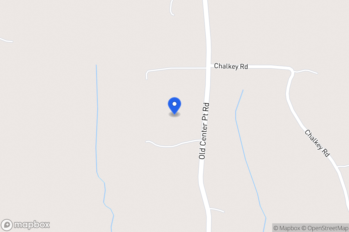 Map of 726 Old Center Point Rd