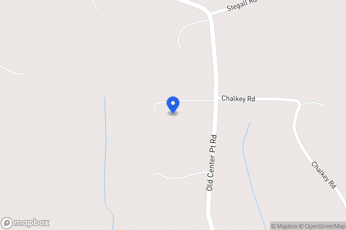 Map of 740 Old Center Point Rd