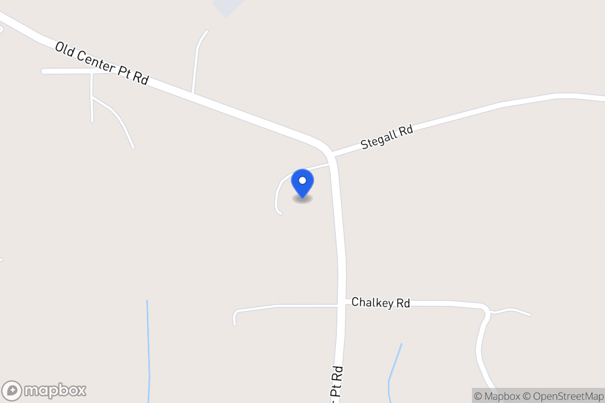 Map of 842 Old Center Point Rd