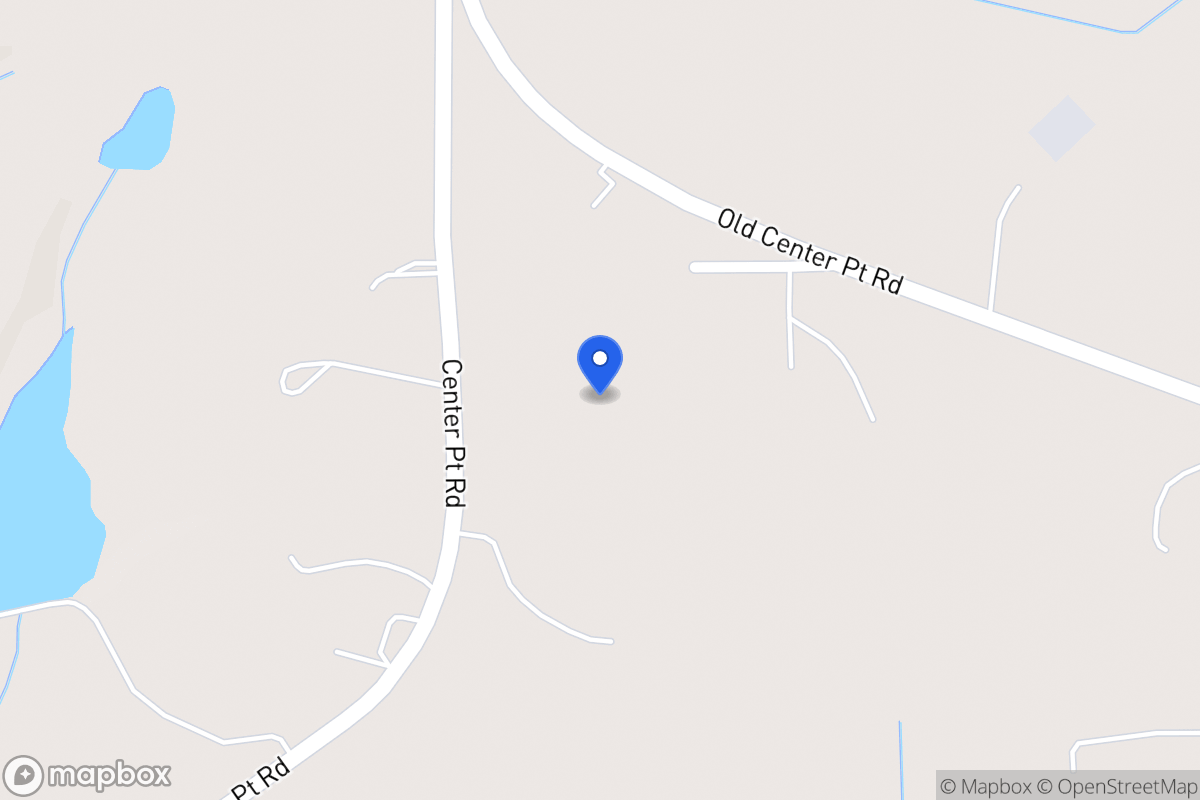 Map of 2521 Center Point Rd