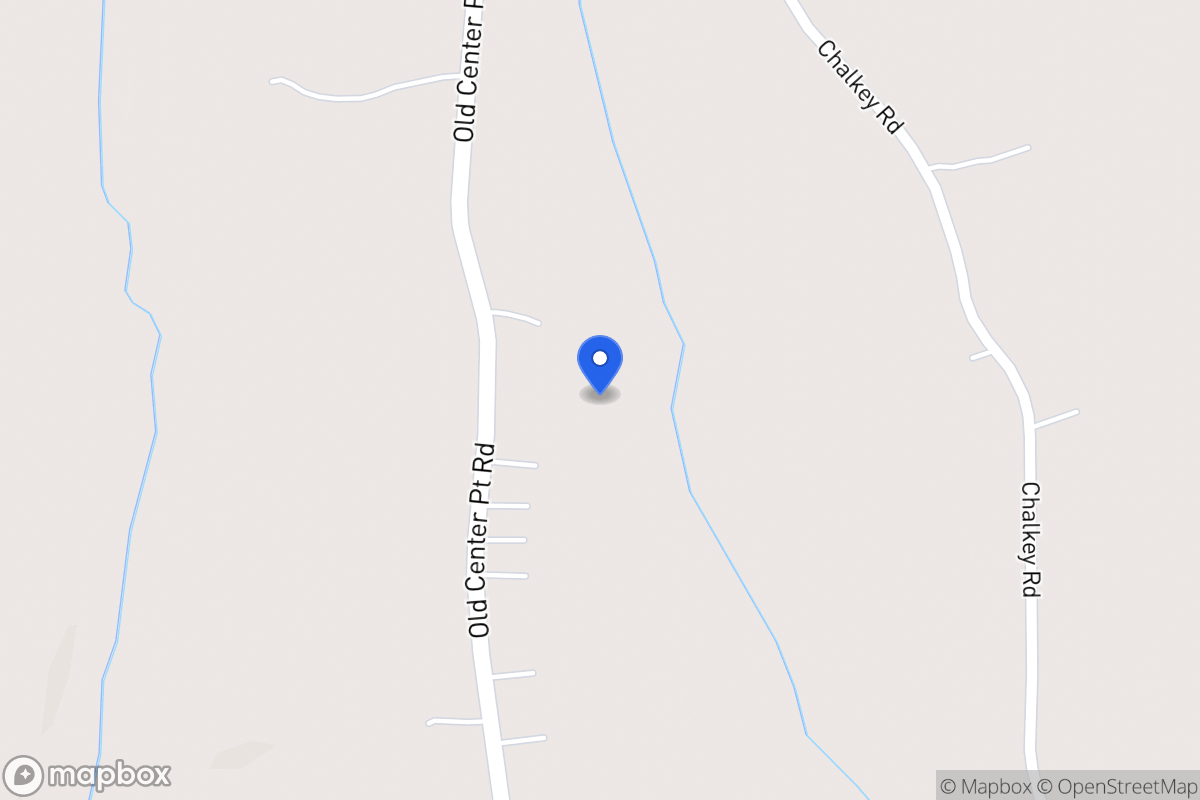 Map of 577 Old Center Point Rd