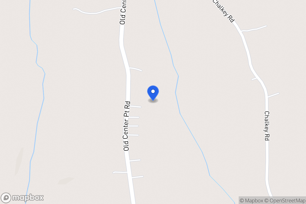 Map of 565 Old Center Point Rd