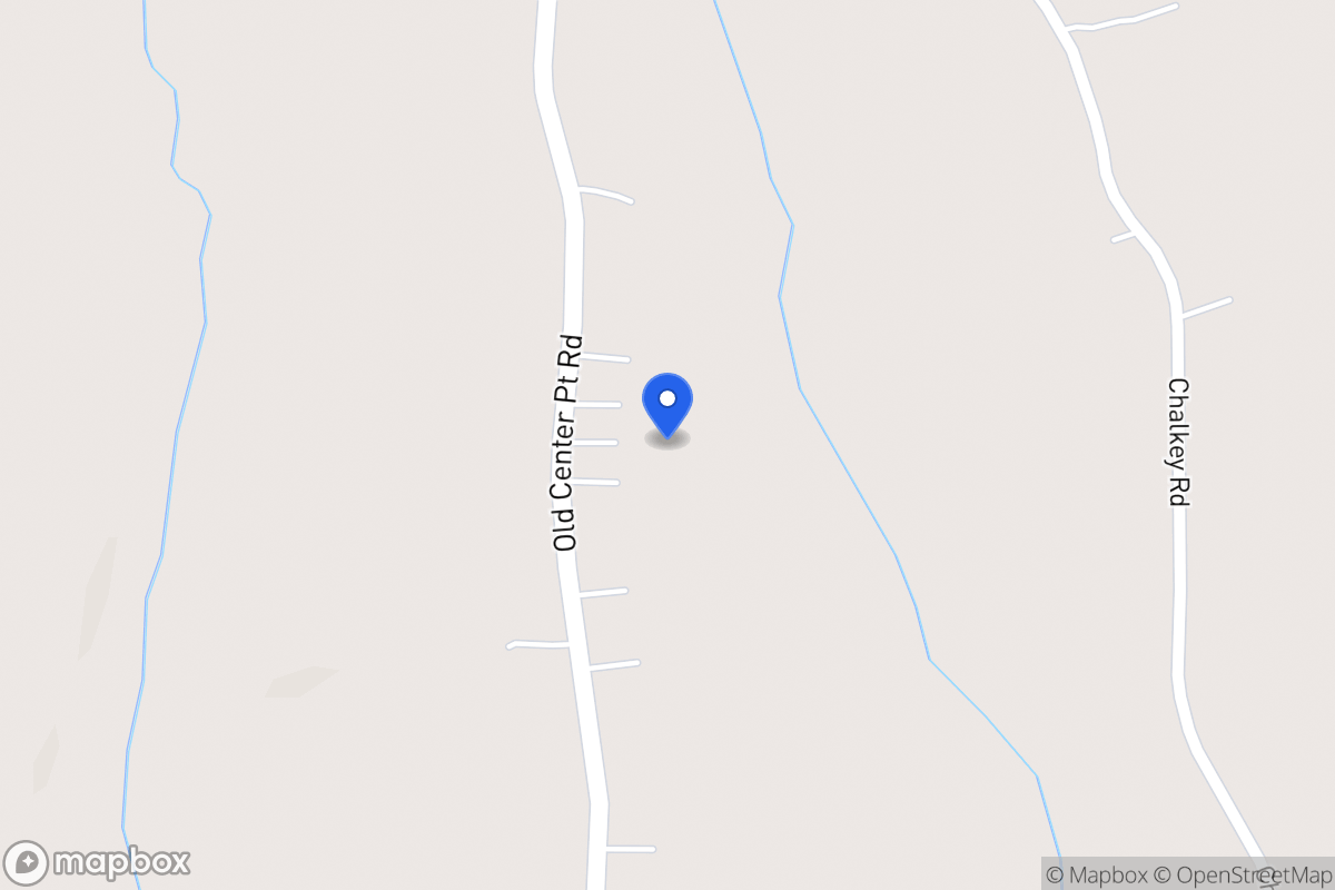 Map of 549 Old Center Point Rd