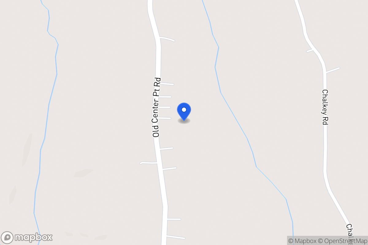 Map of 537 Old Center Point Rd