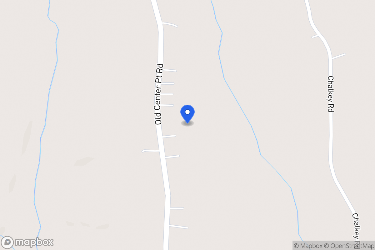 Map of 519 Old Center Point Rd