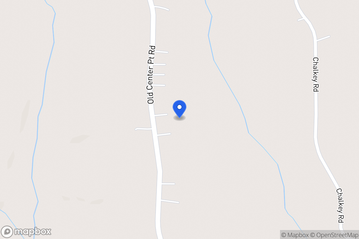 Map of 501 Old Center Point Rd