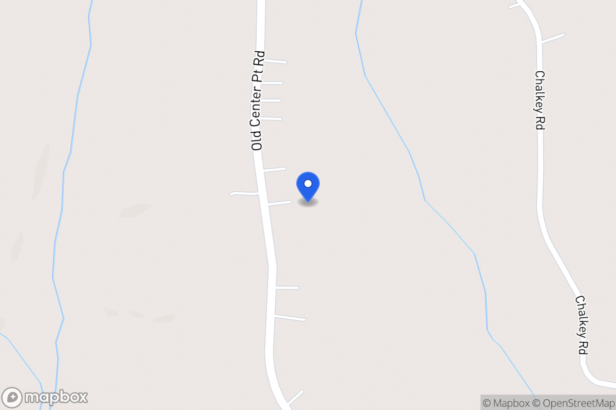 Map of 481 Old Center Point Rd