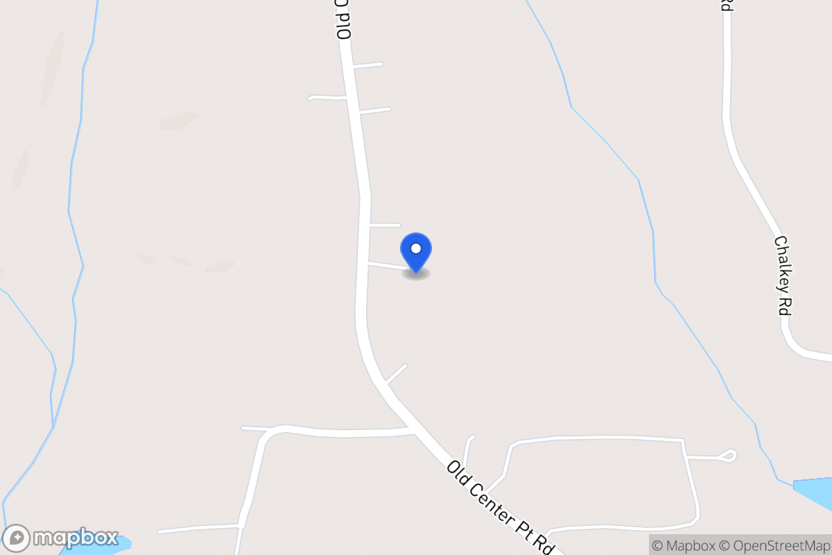 Map of 411 Old Center Point Rd