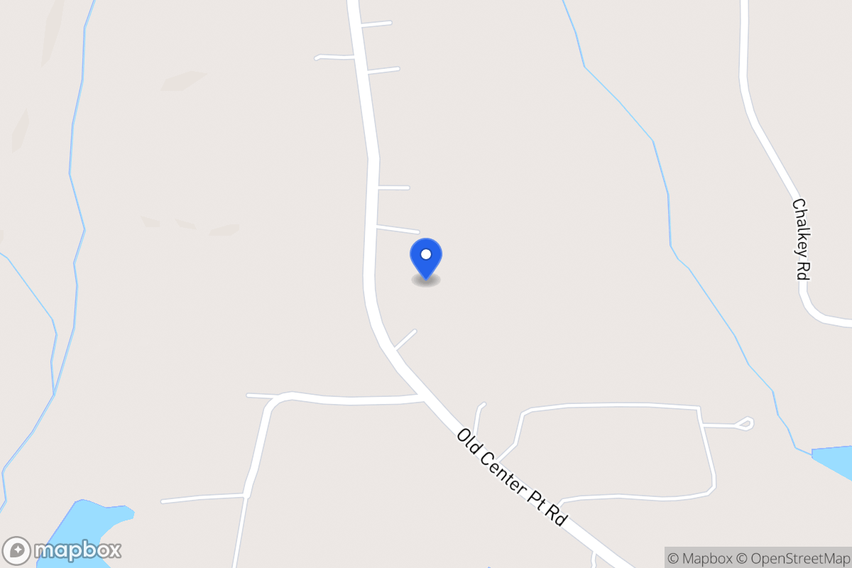 Map of 397 Old Center Point Rd