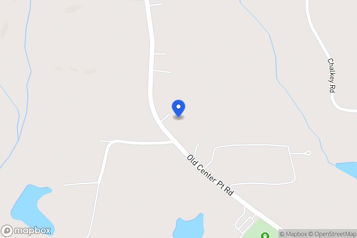 Map of 351 Old Center Point Rd