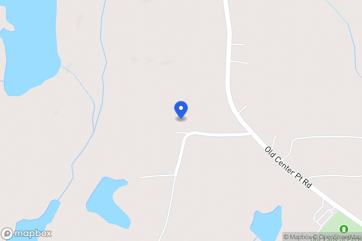 Map of 338 Old Center Point Rd