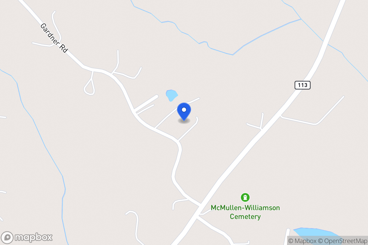 Map of 224 Gardner Rd