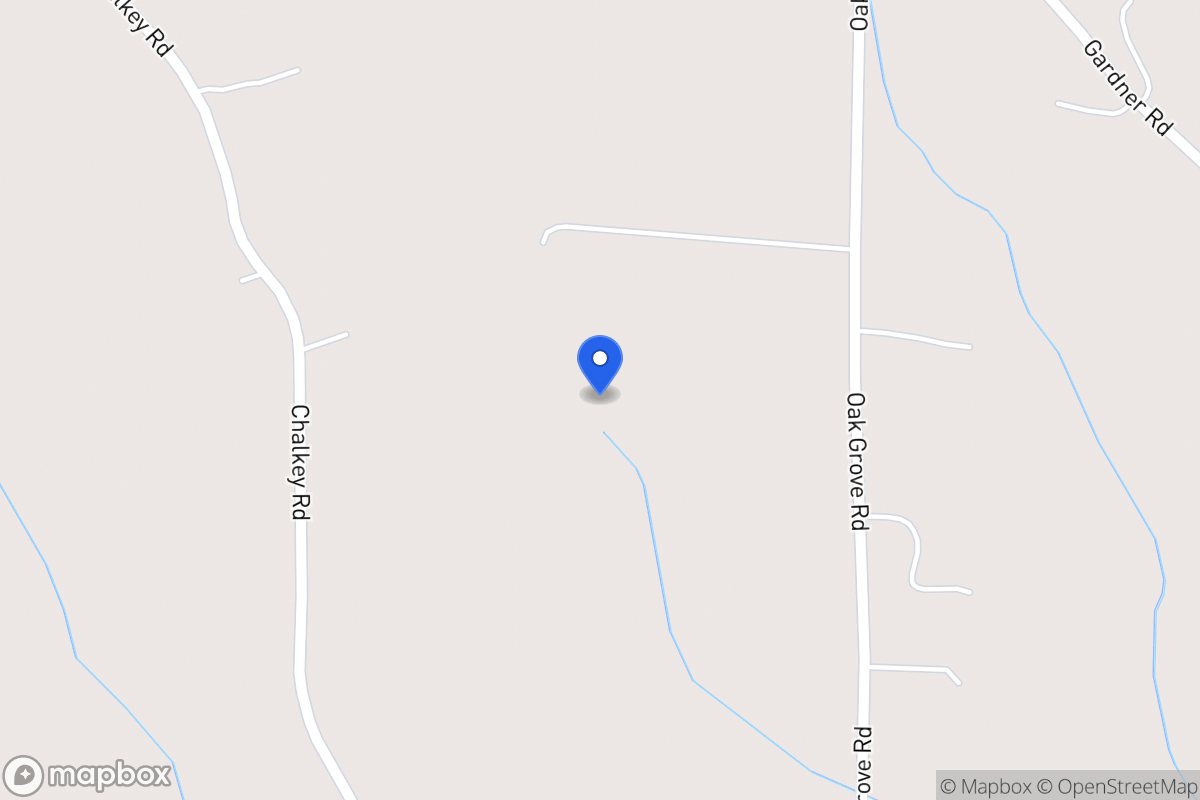 Map of 1237 Oak Grove Rd