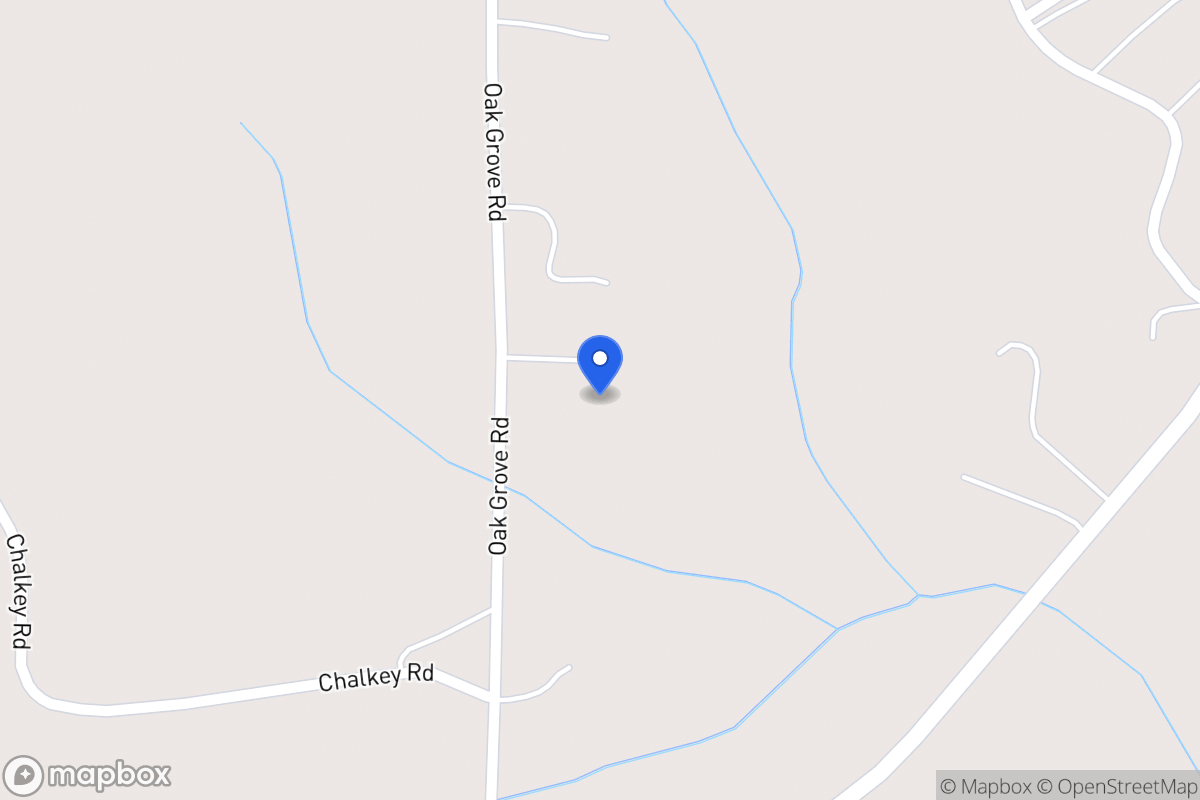 Map of 1356 Oak Grove Rd