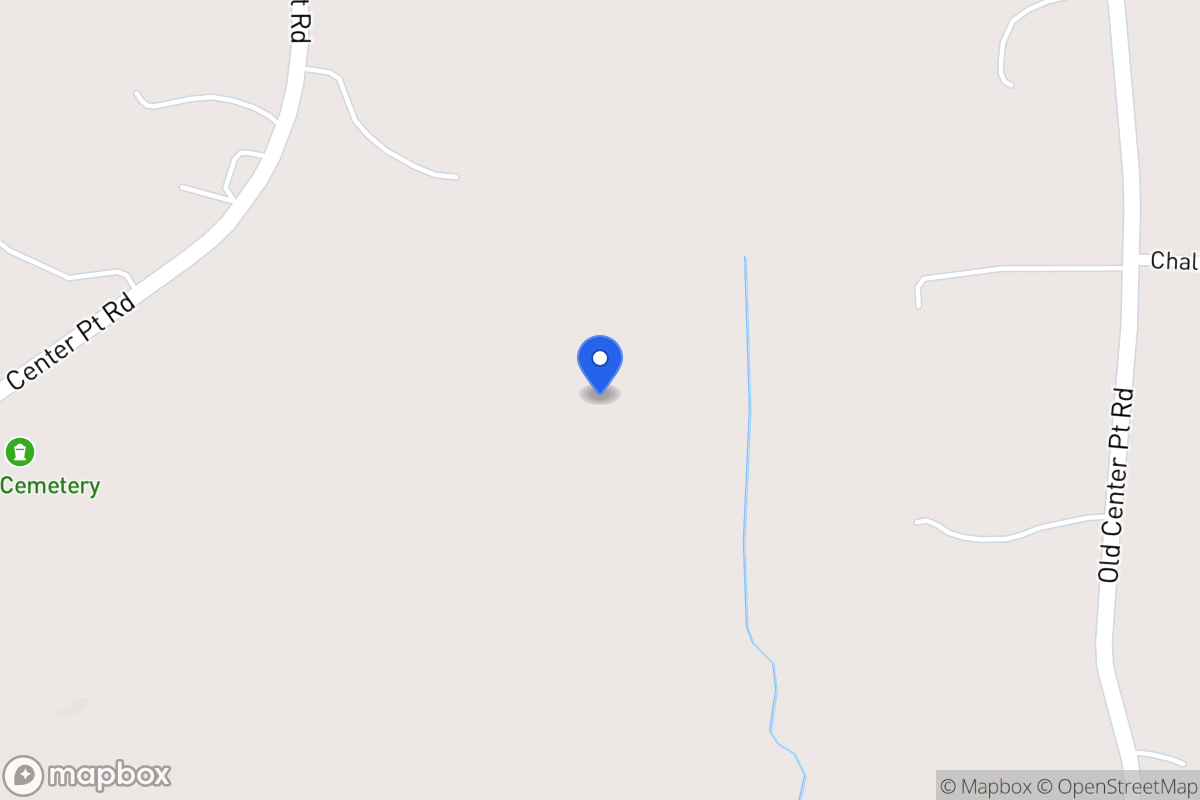 Map of 2493 Center Point Rd