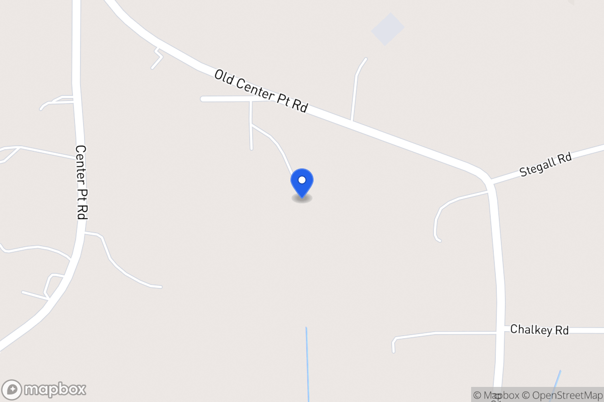 Map of 1026 Old Center Point Rd