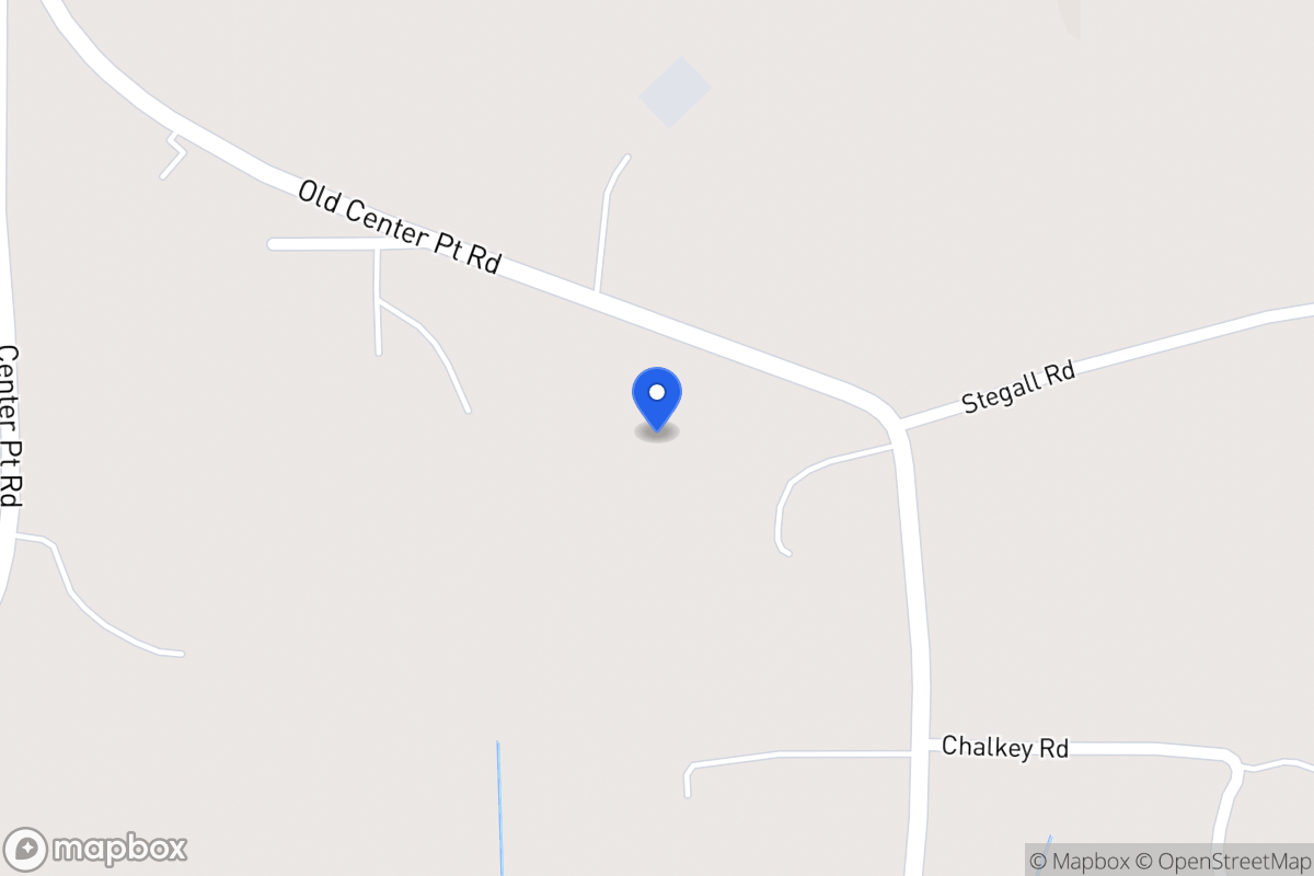 Map of 968 Old Center Point Rd