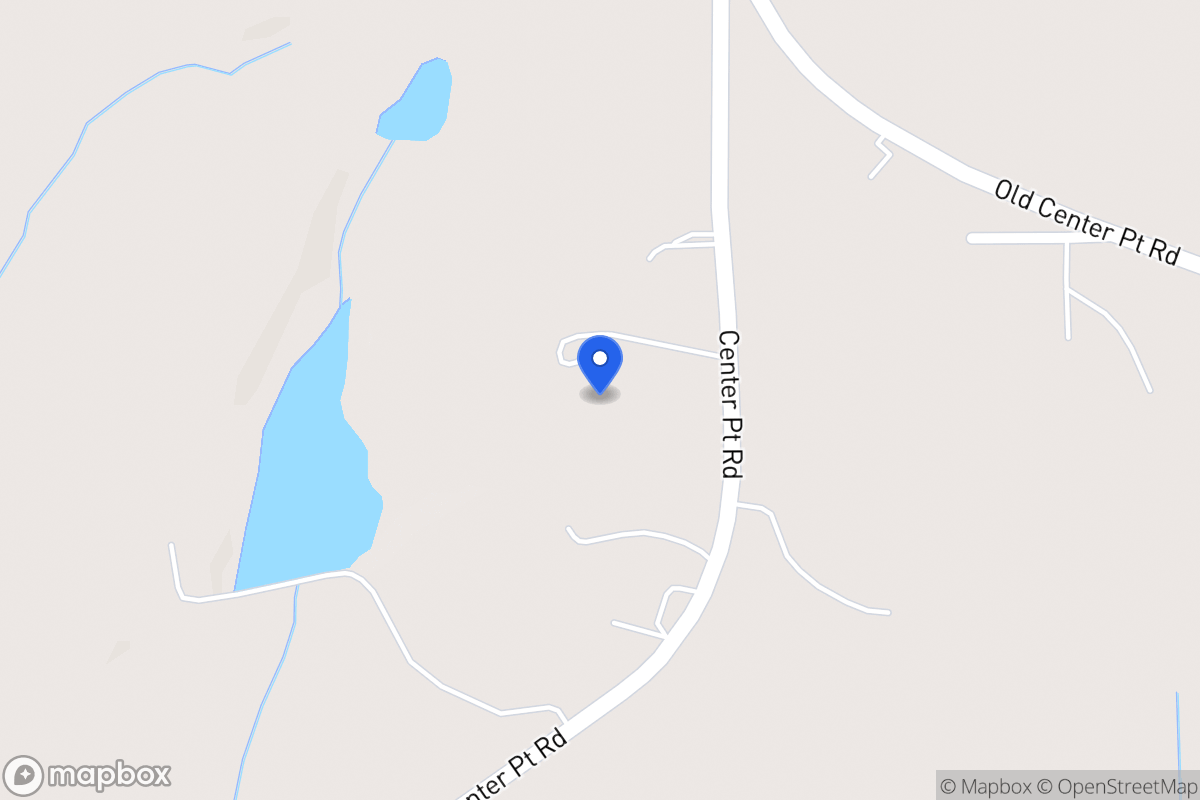 Map of 2510 Center Point Rd