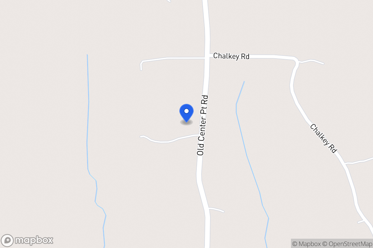 Map of 714 Old Center Point Rd