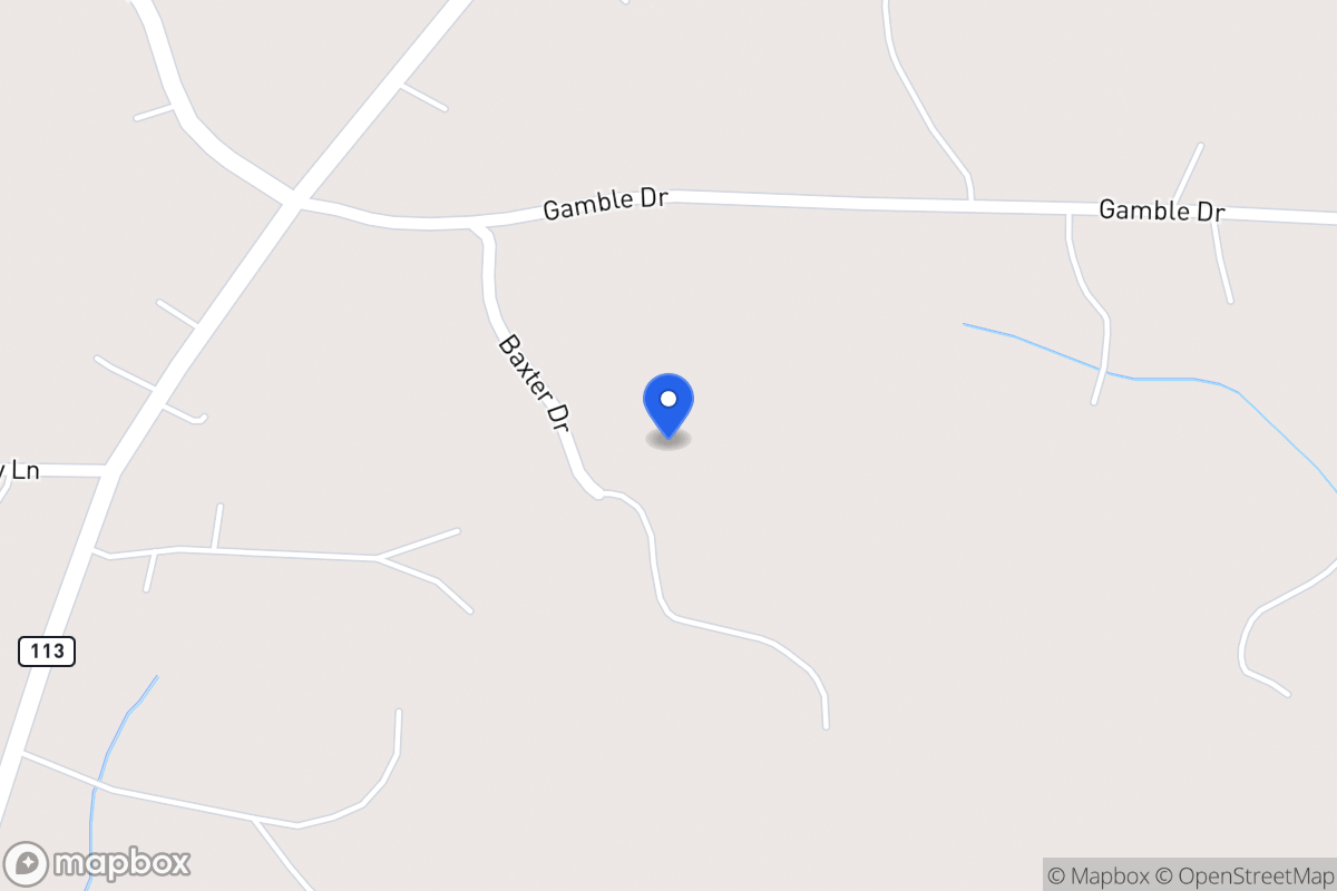 Map of 124 Baxter Dr