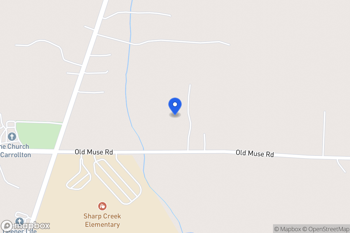 Map of 120 Old Muse Rd