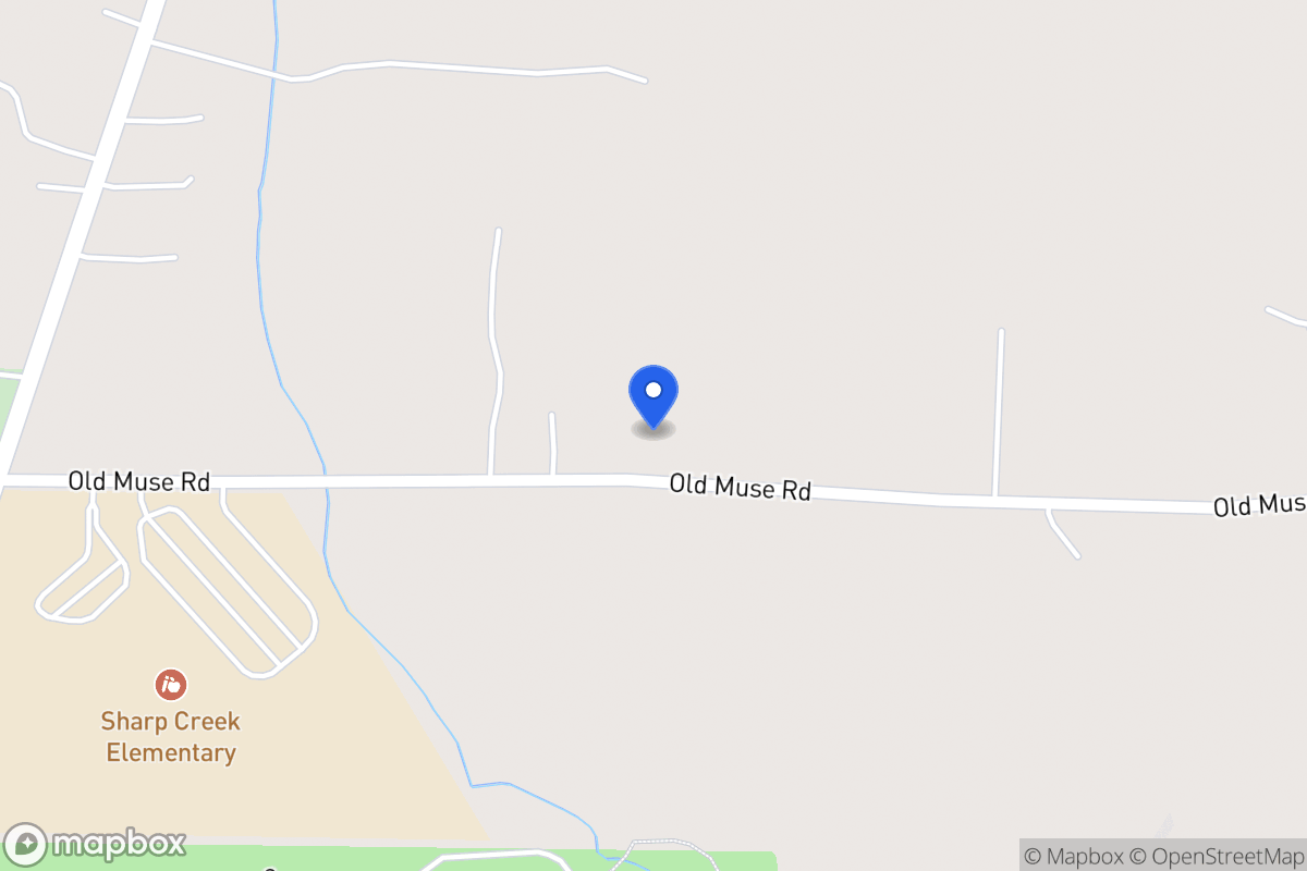 Map of 190 Old Muse Rd