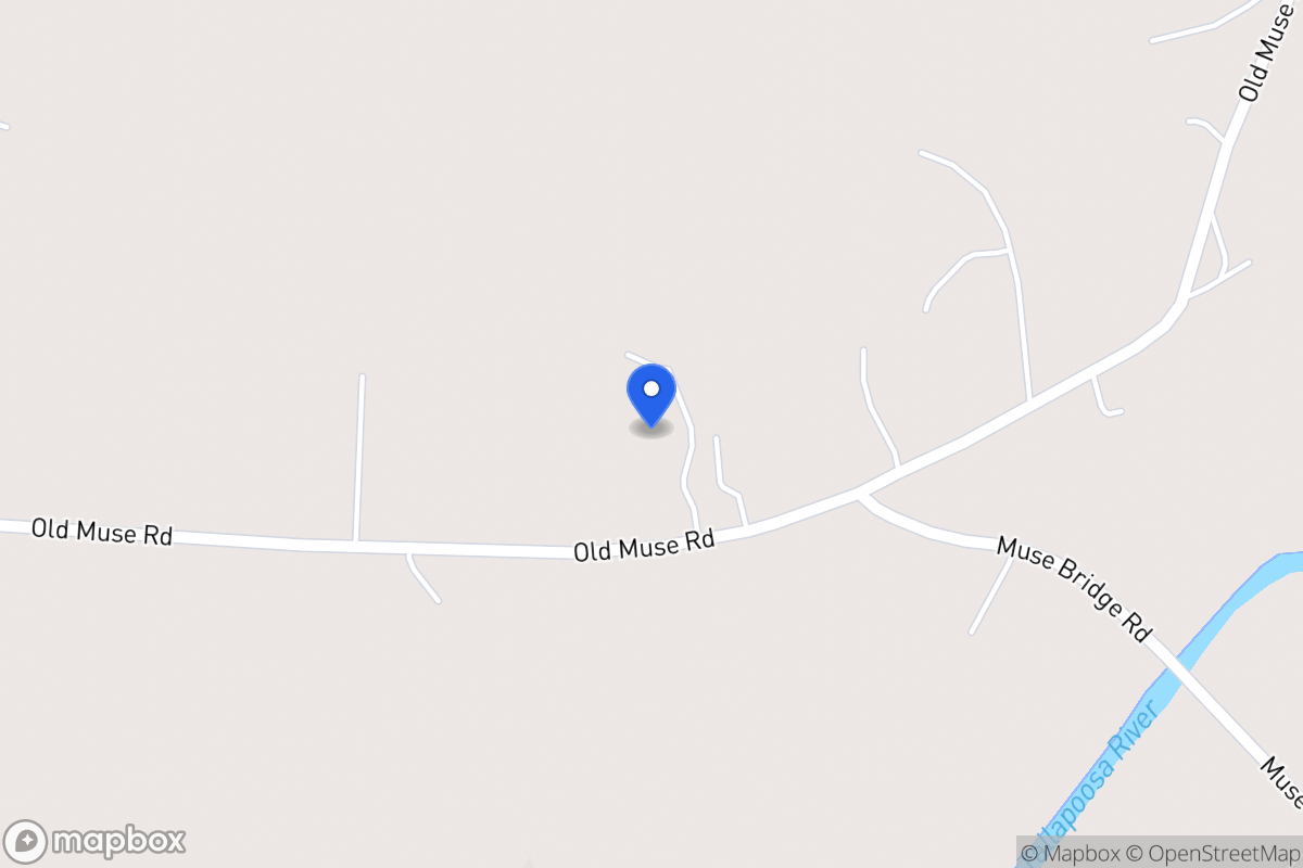 Map of 372 Old Muse Rd