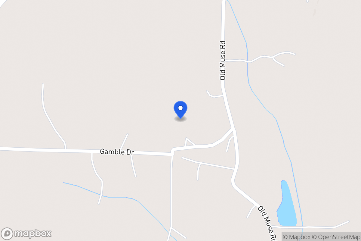 Map of 900 Old Muse Rd
