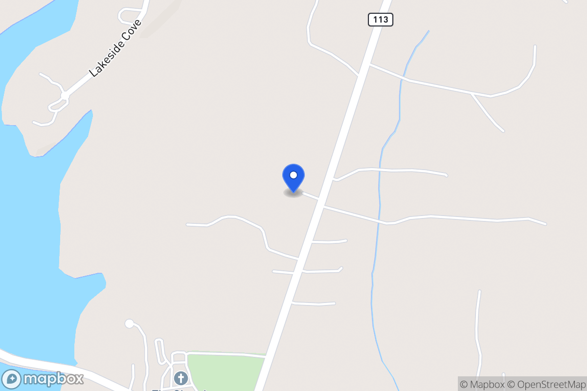 Map of 2098 N 113 Hwy
