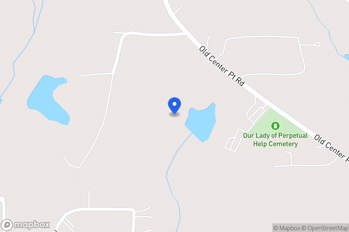 Map of 210 Old Center Point Rd