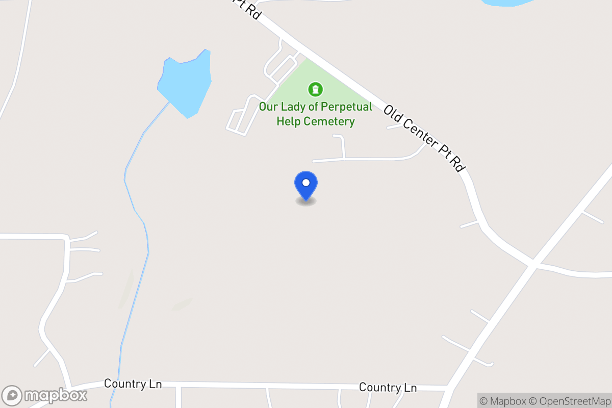Map of 92 Old Center Point Rd