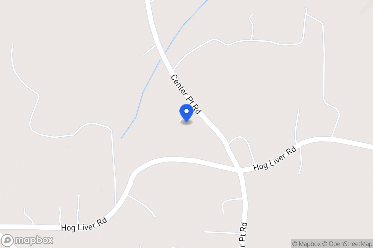 Map of 1330 Center Point Rd