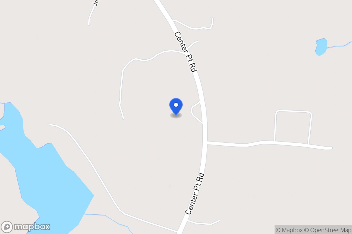 Map of 1694 Center Point Rd