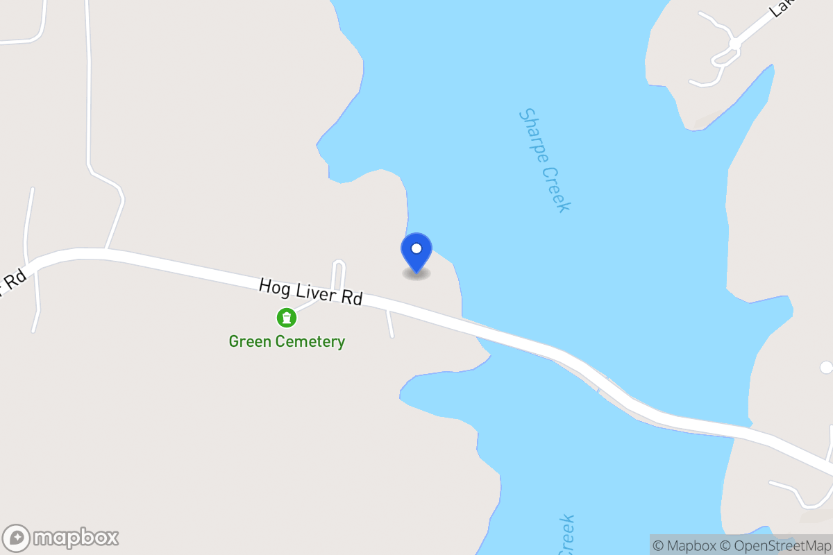 Map of 3436 Hog Liver Rd