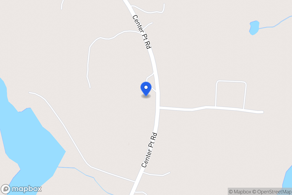 Map of 1674 Center Point Rd