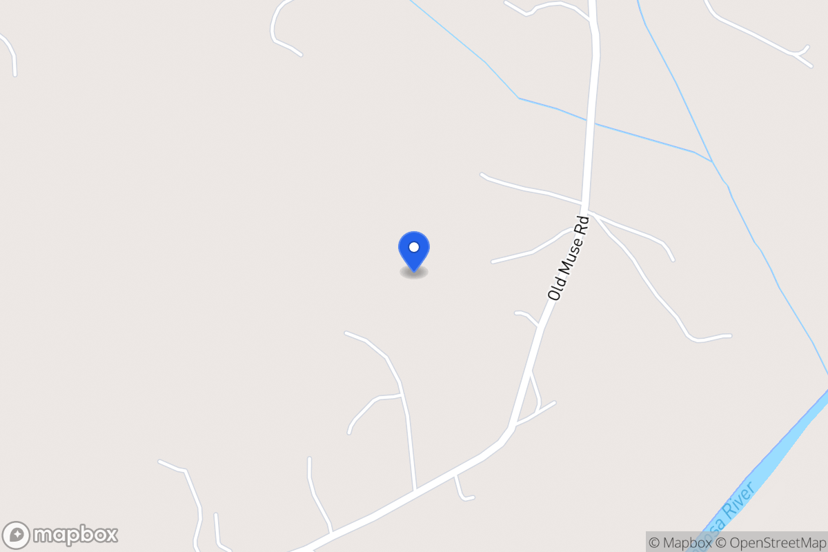 Map of 496 Old Muse Rd